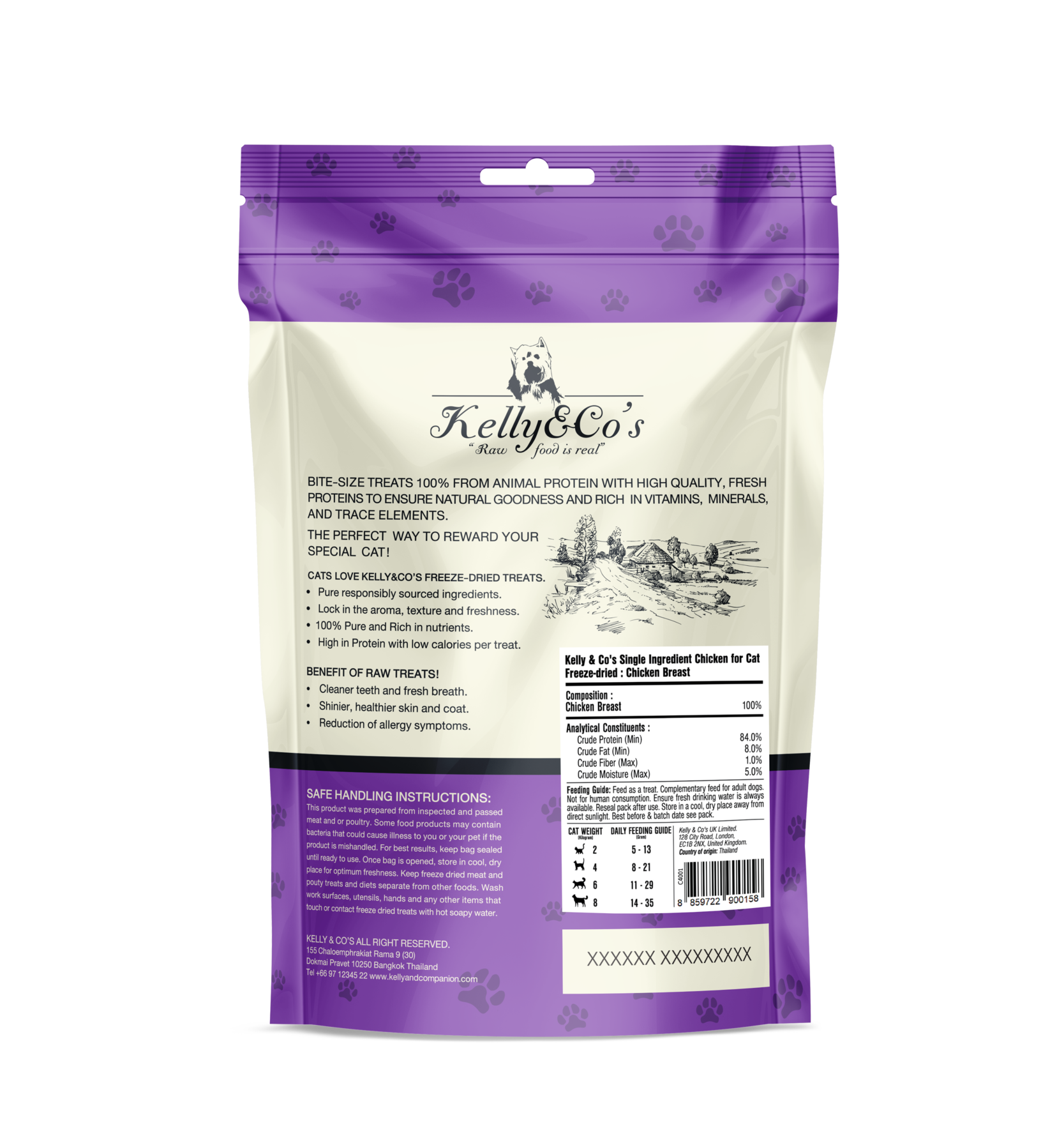 Kelly & Co's Single Ingredient Chicken Breast
